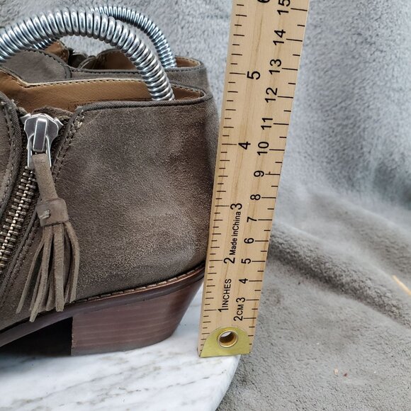 Vionic Shoes Womens Size 7.5 Brown Suede Serena Arch Support Ankle Boots - Picture 2 of 11